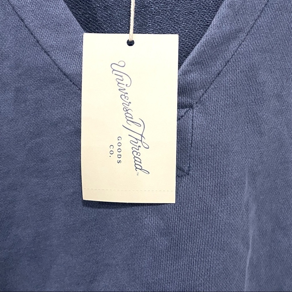Universal Thread™ Women's Short Sleeve Collared
French Terry Shirt Dark Blue XL - Picture 5 of 6